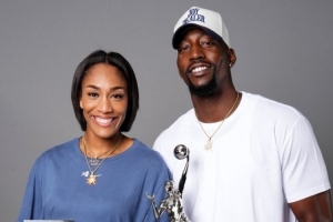 生涯第三冠！热火官推晒阿德巴约和阿贾合照祝贺后者夺冠