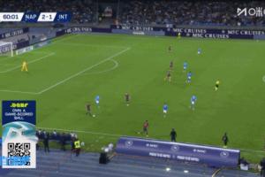 一点就着💥孔蒂先与邓弗里斯吵，劳塔罗从远处跑来参团接管冲突